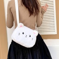女性のための豪華なバッグ 2021 新しい和風醜くてかわいい猫バッグ甘い女の子の人格面白いクロスボディバッグ