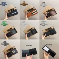 メンズ財布、ユニセックス小銭入れ、カードホルダー、キーホルダー、ボックスセット、7スタイル