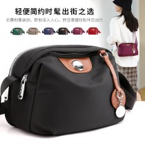 新しいオックスフォード布クロスボディバッグ、 軽量 で多用途、トレンディでファッショナブルな無地のショルダーバッグ、カジュアルな小型バッグ