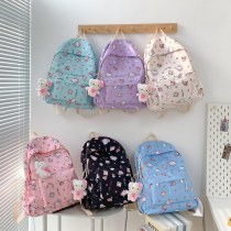 日本の女の子かわいい漫画通学女の子中学生小学生バックパック大容量バックパック旅行スクールバッグ