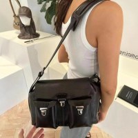 本革メッセンジャーバッグ、第一層牛革モーターサイクルバッグ、フリップワークバッグ、クロスボディショルダーバッグ