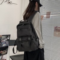 女性用ランドセル、ワークウェアスタイルの韓国スタイルのトレンディなブランド、多用途のカジュアル学生、男性と女性のランドセル、日本スタイルの香港スタイルのレトロなバックパック