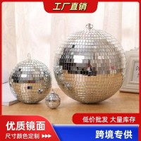 新しいクリスマスボールミラーボールパーティー KTV バーディスコボール写真小道具ベーキング装飾