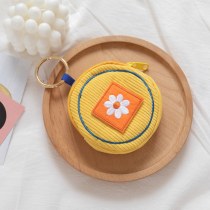 女性用のかわいい小銭入れ、小さなミニコインバッグ、刺繍入りの小さな吊り下げジュエリーバッグ、韓国のクラッチバッグ、日本の吊り下げバッグ