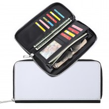 レディース財布ファスナーバッグIDバッグ大容量