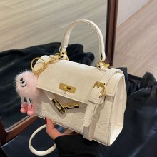 2024 新ケリーバッグファッション女性のハンドバッグ多用途クロスボディバッグ小さな正方形バッグハイエンドショルダーハンドバッグ