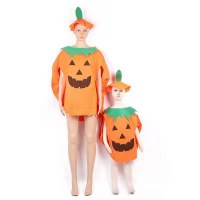 ハロウィン かぼちゃの服 かぼちゃのバッグ 子供 大人 幼稚園 赤ちゃん パーティー ステージ パフォーマンス 親子テーブル