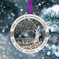 大切な人が思い出になったときの新しいスタイル ツリーオブライフ オーナメント ペンダント クリスマスツリー ペンダント オーナメント