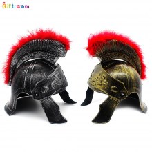 ハロウィンコスプレ小道具スパルタ戦士ヘルメット一般的な帽子リトルレッドクラウン戦士の帽子古代ローマの帽子