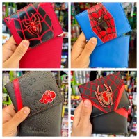 漫画ヒーローメタルパッチウォレット漫画周辺スパイダー小銭入れ財布