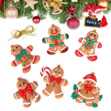 新しいジンジャーブレッドマンクリスマスペンダントクリスマスツリークッキーペンダントクリスマス装飾クリエイティブギフト