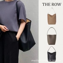 2024 秋冬ニッチ本革バケットバッグ第一層牛革ハイエンド大容量通勤トートバッグ女性のショルダーバッグ