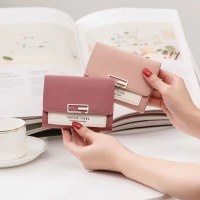 古代風と中国の要素を取り入れた新しい財布、中学生向けの短い小銭入れ、小さな財布、シンプルな多機能大容量カードホルダー