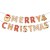 圣诞节Merry Christmas拉旗（圣诞老人铃铛款）