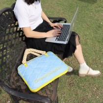 コンピュータバッグ 16 インチの女性のポータブルショルダーノートブック 15.6 ゲームノートブック大容量充電器コンパートメント耐衝撃