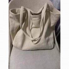 女性のための大容量バッグ 2024 新しいスタイルシンプルで多用途な通勤シングルショルダーキャンバス通勤バッグ外出ポータブルハンドバッグ