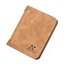 メンズ 財布 ヨーロッパとアメリカのレトロ 財布 薄型ファッションカジュアルヌバックレザー横型と縦型メンズ 財布
