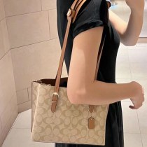 2024 新しい トートバッグ ジッパーサンドイッチ通勤ポータブルショルダークロスボディ女性のための