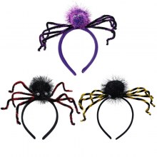 ハロウィン ヘッドドレス シングル スパイダー ヘッド バックル ヘッドバンド スパイダー ヘッドドレス スパイダー ヘッドバンド 装飾小道具 ヘッドバンド