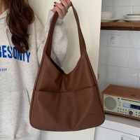 大容量バッグ レディース 2023秋冬 レトロ 新しいスタイル カジュアル 通勤 大学生クラス ショルダーバッグ トートバッグ トレンド