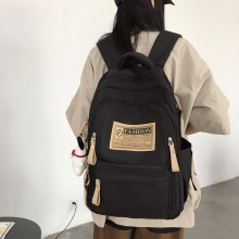 韓国スタイルカジュアルバックパック大容量学生通学中学生ファッション新しい通勤バックパック