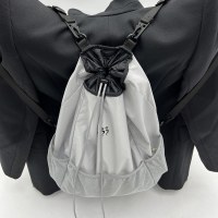 スペースグレイナイロン軽量大容量メッシュバックパック