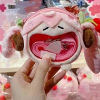 新商品 初音さくら かわいいミニぬいぐるみ小銭入れ 斜め掛けショルダー 二次元シリーズ ホットスタイル