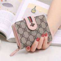 新しいレトロな日本と韓国語バージョンの多用途カードホルダー財布レディースショートジッパー小さな小銭入れシンプルでかわいいレディース財布