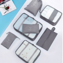 旅行用収納袋 7点セット 防水 多機能 分類収納袋 出張荷物 大容量 衣類収納袋