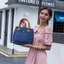 キャンバスバッグ女性の日本と韓国のキャンバススモールバッグレディースファッションハンドバッグスポット卸売キャンバスバッグハンドバッグ