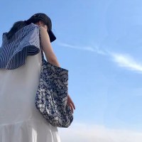 花柄バッグインスタイルマルチカラーレトロ軽量トレンディバッグ花柄バッグシングルショルダークロスボディバッグ