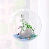 プラスチックボール中空オープンアクリル透明ボールクリスマス装飾クリスマスボール開閉可能吊り下げボール環境創造材料