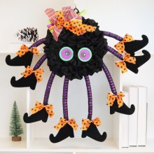 ホリデークリスマスロング - レッグスパイダーペンダントホームデコレーションハウス私はそのハウスプロップハロウィーンドレスを恐れています