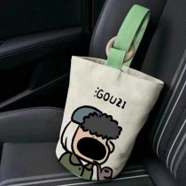 便利なトートバッグ、 帆布 バケツバッグ、かわいいバケツ型の手持ちランチバッグ、ママのお出かけハンドバッグ