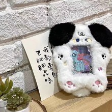かわいいぬいぐるみカードホルダー韓国動物インシリーズアイドルキャンパス小さなカード食事カード写真ペンダントディスプレイ
