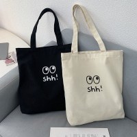 韓国スタイルのキャンバスバッグ、レディーススタイルの多用途ショルダーバッグ、学生のクラス、書籍、通勤用の大容量ポータブルキャンバスバッグ