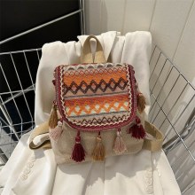 女性のための大容量タッセル小さなバッグ初秋の新しい女性のバックパック多用途カジュアルバッグトレンド