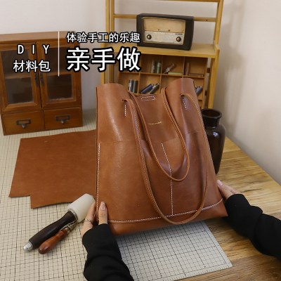 レディースバッグ DIY 新素材バッグ 手作りバッグ 人気 大容量 トートバッグ レトロ ショルダーバッグ マザーバッグ