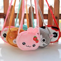 かわいいぬいぐるみ子供用クロスボディバッグ漫画ベビーバッグプリンセスショルダーバッグ韓国の男の子と女の子の子供の小銭入れ