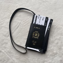 パリ新製品 24 s 航空券財布パスポートバッグファッショナブルな多用途カップルスタイルレザー財布