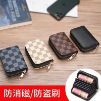 カード ホルダー アコーディオン スタイル財布一体型メンズ ID カード スロット大容量マルチカード スロット女性ミニ コンパクト抗消磁カード ホルダー