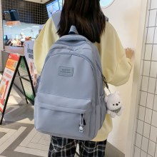 フォレスト大容量高校生大学生通学女性シンプルで多用途なインキャンパススタイルバックパック女性コンピュータバックパック