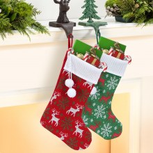 新しいクリスマス ツリーの装飾ニット クリスマス ストッキング暖炉ペンダント クリスマス ギフト バッグ 539