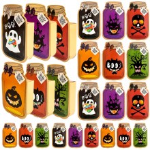 クリエイティブな新しいハロウィーンのテーマパーティーカボチャゴーストスカル小さなギフト面白い包装ギフトキャンディーボックス