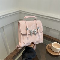 カジュアルな小さな蝶手持ちバックパックレディースバッグ新しいニッチデザインショルダーバッグクロスボディ小さなスクエアバッグ