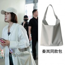 秦蘭の同じスタイルのバッグ華爾とジュニア多用途カジュアル大容量女性の通勤ショルダー脇ナイロンバッグ大きなバッグ