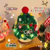 クリスマスツリーツイストスティックデスクトップ装飾品インスタイルクリエイティブ手作り DIY 素材パッ ケージ ギフト卸売