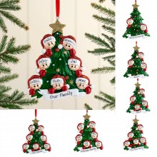 人気のクリスマスペンダント五芒星かわいい小さな男の装飾 DIY クリスマスツリーペンダント卸売