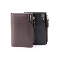 新しいメンズショートウォレット多機能ジッパーバッグマルチカードスロットヨーロッパとアメリカのIDバッグ
