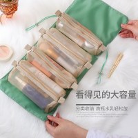怠惰なフォーインワン化粧品バッグインスタイル化粧品収納袋ポータブルトラベルストレージハンドヘルドトイレタリーバッグ卸売